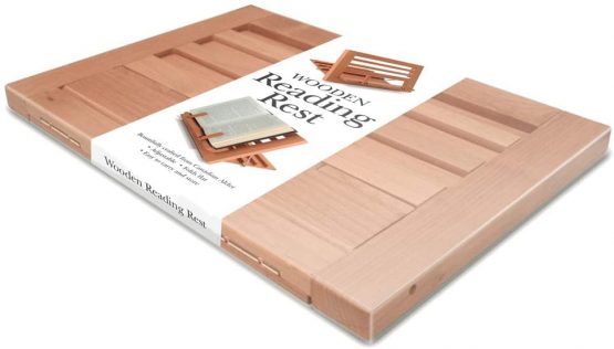 Wooden Reading Rest - Adjustable Cookbook Holder - Image 4