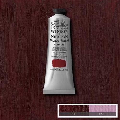 Winsor and Newton Artists Acrylic 60ML PERYLENE VIOLET Series 4 (470), Perylene Violett, 60 ml (Pack of 1)