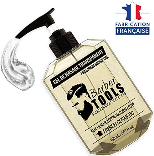 Transparent shaving gel 150 ml, For a precise shave of the beard contours (visibility, sliding and maximum protection) - Image 2