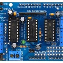 Lysignal L293D Motor Control Shield Motor Drive Expansion Board for Arduinos MEGA/UNO Diecimila & Duemilanove Robot Car Motor Control Shield