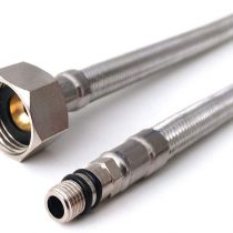 Xcel Home™ 2 x M10 x1/2 BSP (900mm) Kitchen/Basin Monobloc Mixer Tap Connectors Flexi Pipes Tails || Product Code: FPM10-900 - FBA