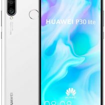 Huawei P30 Lite 128 GB 6.15 Inch FHD+ Dewdrop Display Smartphone with MP AI Ultra-wide Triple Camera, 4 GB RAM, Android 9.0 Sim-Free Mobile Phone, Single SIM, UK Version, White