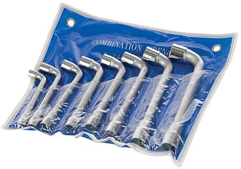 Silverline 755060 L-Shaped Socket Wrench Set 8pce 8 - 19 mm, 8 - 19mm