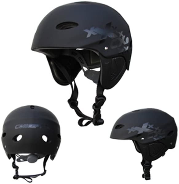 Produktbild von Helm Wassersport Concept X Wassersporthelm CX Pro Black | Größe M | Leicht & Anpassbar Mit Ohrenschützern CE EN 1385
