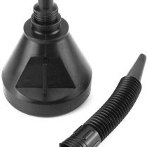 Flexible Wide Mouth Fuel Funnel with Handle, Large Plastic Funnels Car Petrol Filter Funnel Flexible Spout for Oil Water Refueling Funnel