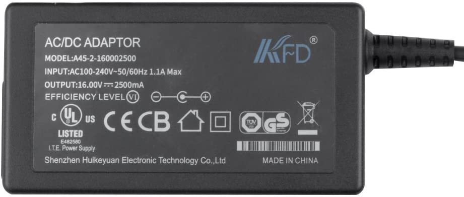 KFD 16V 2.5A AC/DC Switching Adapter for Yamaha PSR S950 Keyboard Piano PA-300 PA300C PA-301 PSR-1000 PSR-2000 PSR-S900 PSR-S750 PSR-S670 PSR-S500 PSR-1500 PSR-2100 PSR-3000 Power Supply Charger Cable - Image 2
