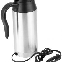 12V Kettle for Car Car Kettle 12v Fast Boil 12V 750ML Electric Car Kettle Portable Stainless Steel Cigarette Heating Drinking Cup Portable Car Kettle Mug Electric Travel Thermoses