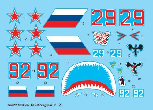Trumpeter 1: 32 - Sukhoi SU-25UB Frogfoot B, Various, Mittel - Image 4
