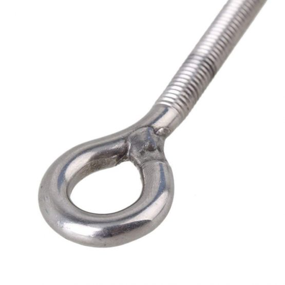 Eidoct 5 Pcs Stainless Steel 304 Turnbuckle Wire Rope Cable Tension (M5 Eye & Eye) - Image 4