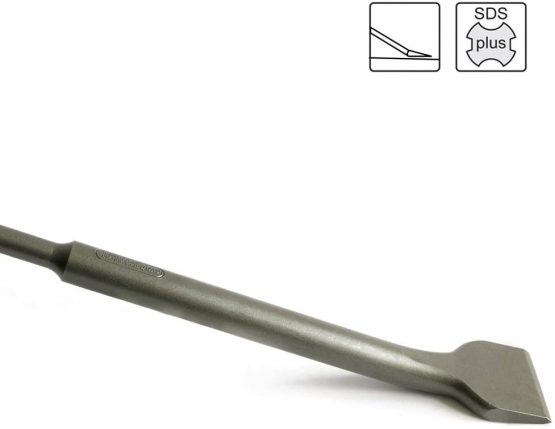 S&R Tile Chisel SDS-Plus 250 x 40 mm / Made in Germany / Curved Shape, optimised geometry. Professional Quality - Image 4