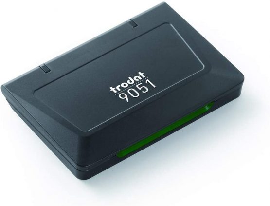 Trodat 9051 Hand Stamp Pad 90 x 50 mm Green