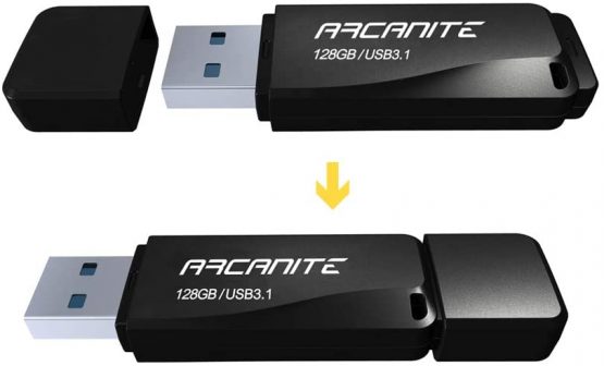 ARCANITE 128GB USB 3.1 Flash Drive, USB Memory Stick, optimal read speeds up to 400 MB/s - Image 2
