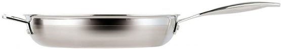 Le Creuset 962003281 3-Ply Stainless Steel Non-Stick Frying Pan, 28 x 6 cm, Silver - Image 2