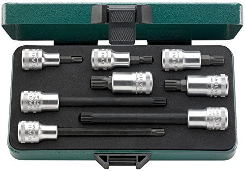 JUEGO COMPLETO DE Llave DE Vaso 1/2" - 3054X/54X/8 KN, Multicolor, Variety pack