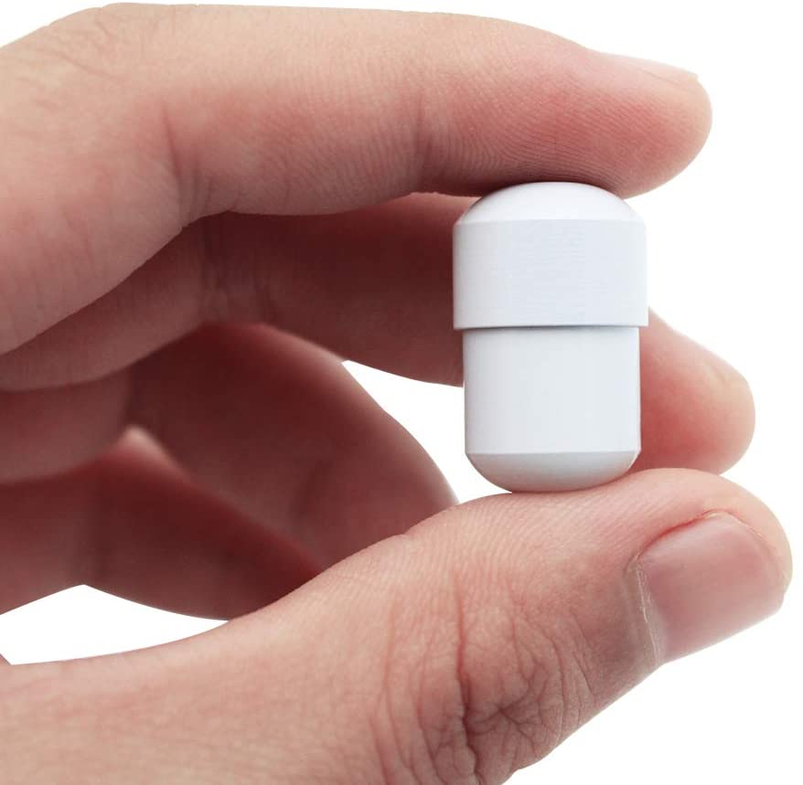 KingYH 5 Pack Cord Connector White Acorn Cord Pull Metal with Connector