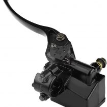 Motorcycle Master Cylinder, 7/8" 22mm Motorbike Front Brake Master Cylinder Motorcycle Hydraulic Brake Lever Master Cylinder for Yamaha YFZ450 YFM(Black)