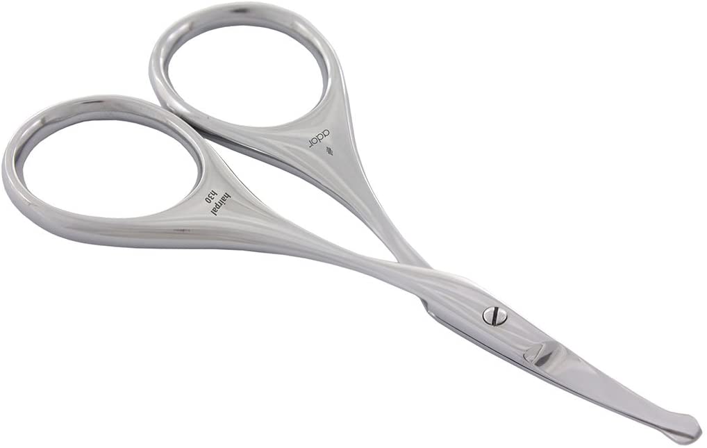 Suvorna Ador Eyebrow Trimming Scissors, Small Scissors for Beard Mustache, Facial, Eyelash, Nose & Ear Hair - Image 2