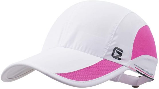 iBasingo Lightweight Baseball Cap Soft Brim Breathable Men Woman Sport Running Cap Quick-Dry UV-protection Unstructured Sun Hat for Outdoor Activities