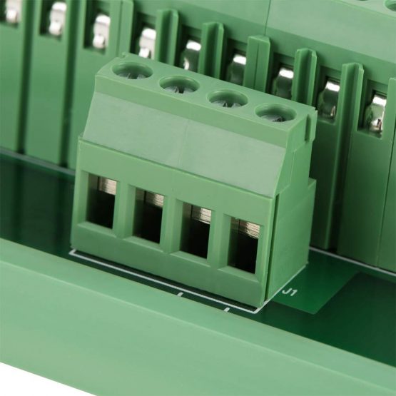 DIN Rail Module Breakout Board Power Entry Module 12 Position Terminal Block Adapter - Image 3
