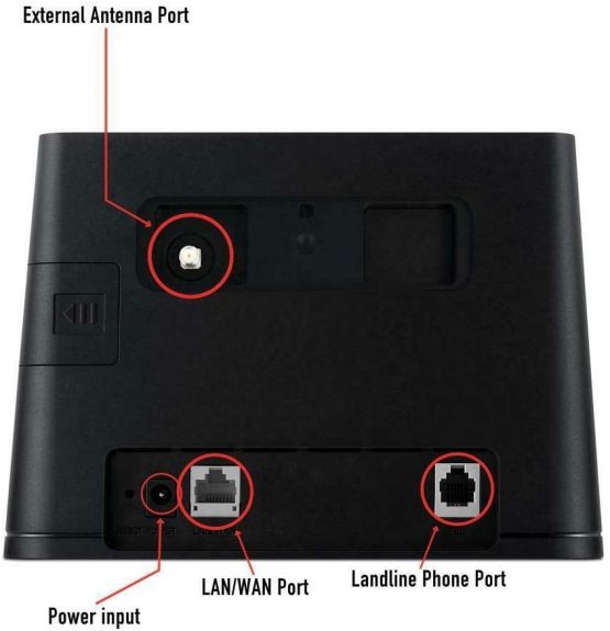 HUAWEI B311-221 4G Router, black - Image 2