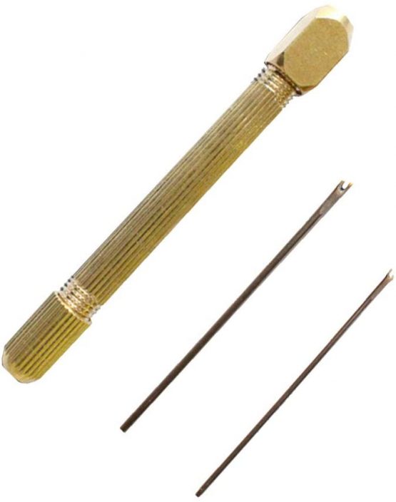 SUPVOX Doll Hair Rerooting Rehair Tool Holder with 2 Extra Needles for Doll Hair Making Tool kit