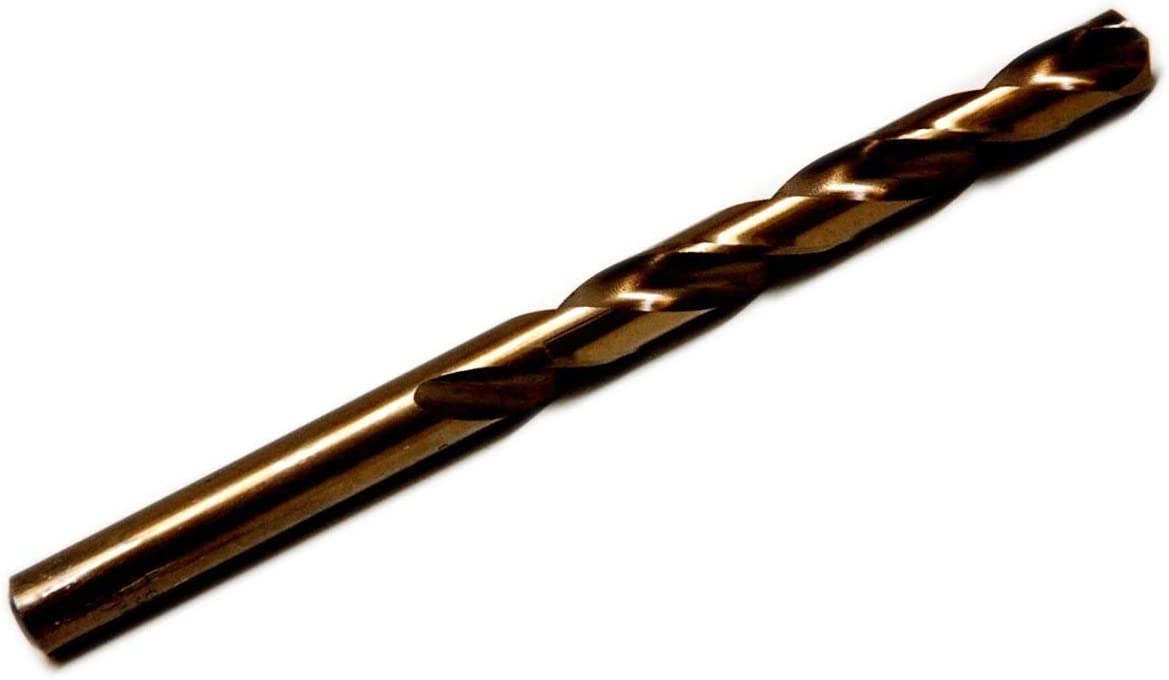 HSS Co HSSE metal twist drill bits 1.0 mm 10 Pics DIN 338 cobalt content 5% Typ N drill bit tip 135°, 10er Pack 1,0mm