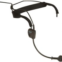 Shure WH20QTR Dynamic Headset Microphone - Includes Right-Angle 1/4inch Phone Plug for Unbalanced Mic Input