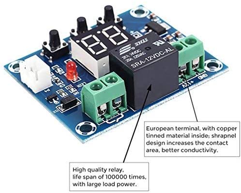 ARCELI 12V Soil Moisture Sensor Humidity Controller with Digital ...