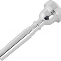 Missmore Silver Trumpet Mouthpiece 3C 5C 7C Size Instrument Accessory for Bach (7C-Silver)
