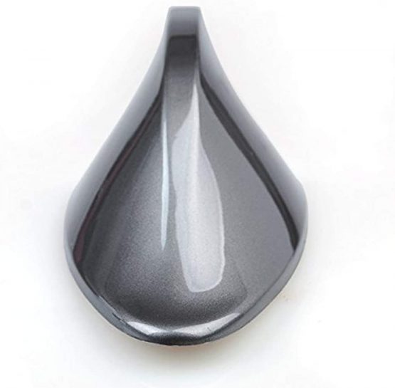 Heart Horse Shark Fin Antenna Universal Car Antenna Aerial FM Radio Signal with Adhesive Base Waterproof (grey) - Image 3