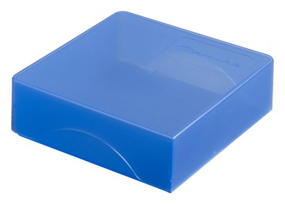 Camlab Plastics RTP/72700-B Storage Box, Polypropylene, Height Adjustable, Blue (Pack of 5)