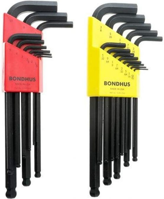 Bondhus 20199 Balldriver L-Wrench Double Pack, 22