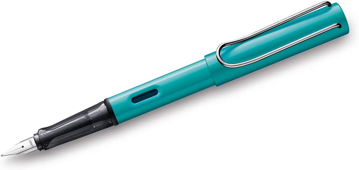 LAMY AL-star turmaline, Fountain Pen with ergonomic grip & polished steel nib in size F, lightweight aluminum body