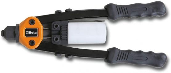 Beta 17400330 Model 1740 B330 Compact Riveting Plier, Heavy-Duty, 2.4mm-4.8mm