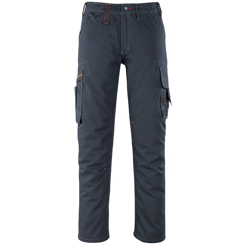 Mascot 07279-154-010-90C44 Size L90cm/C44 "Rhodos" Service Trousers - Black/Blue