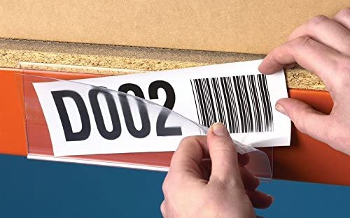 Self-Adhesive Ticket Holder, Identify Locations, Products, Shelving And Racking, Perfect for Office Store