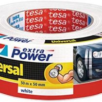 tesa 56389-00002-06 TE56389-00002-06 Cinta Americana Extra Power Universal 50mx50mm Blanca, White, 50m x 50mm