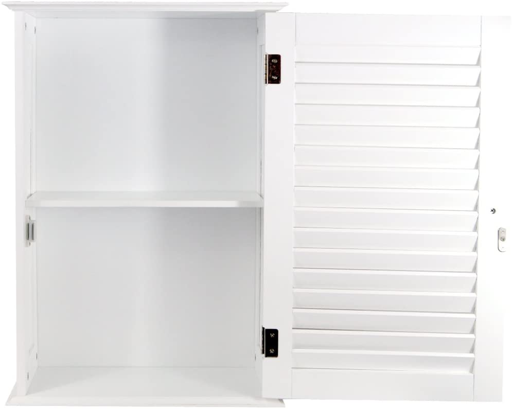 Bath Vida Bathroom Single Door Shutter Wall Mounted Storage