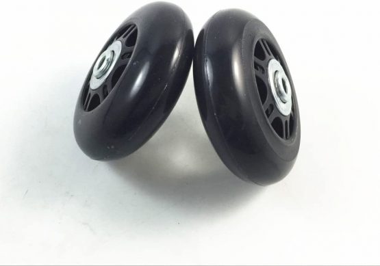 2 Set Luggage Suitcase Replacement Wheels Axles and Wrench Repair Set OD 68mm - Image 4