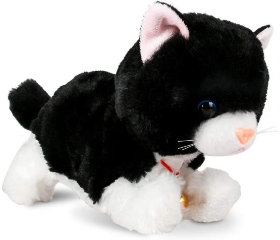 Interactive Plush Toys, Smalody Novelty Sound Control Electronic Cat Interactive Toys Electronic Pets Robot Cat GiftFor Children Kids - Image 4