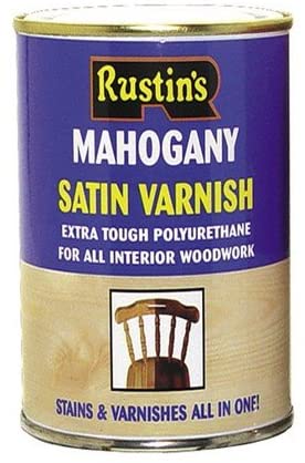 Rustins POSA500 Polyurethane Varnish Antique Pine Satin 500 ml, 500ml
