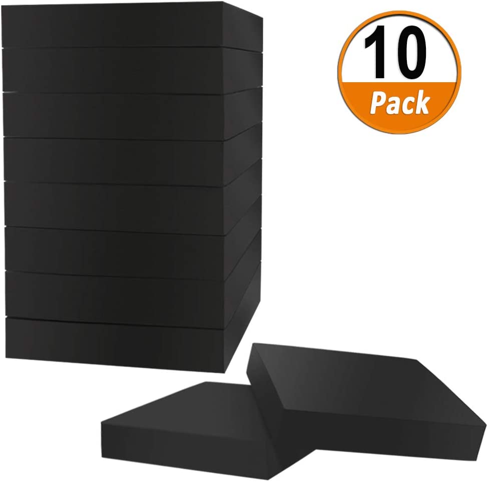 Shock Absorbing Washer Pads Pads Universal Anti-Vibration Pads for Washing Machine Fridge Washing Machine Dryer Treadmill Big Appliance Accessory (10 Pcs)