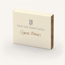 Graf von Faber-Castell 6 Ink cartridges Cognac