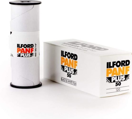 Ilford Pan F Plus 50 ISO Black and White 120 Film