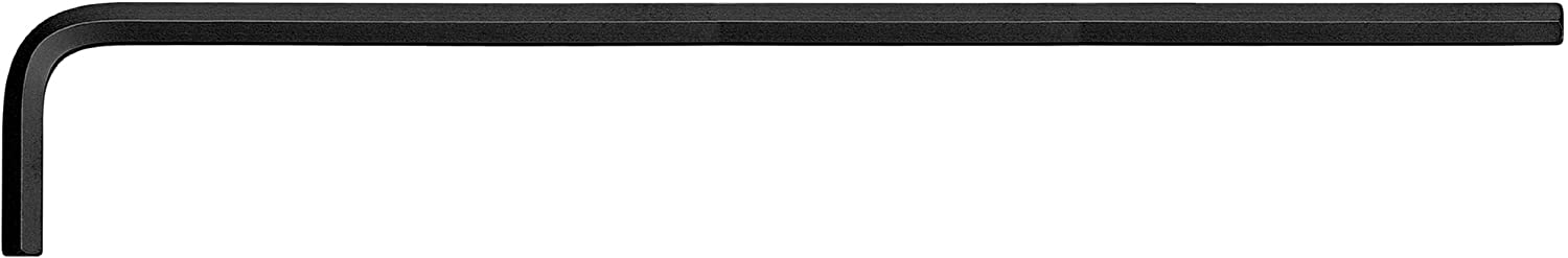 KS Tools 151.2814 Hexagon key wrench phosphate finish, extra long, 14mm, Black