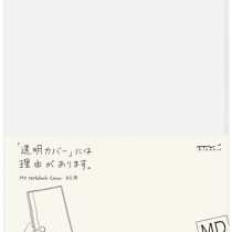 Midori 49360006 – Clear Plastic Case for Notebook, A5