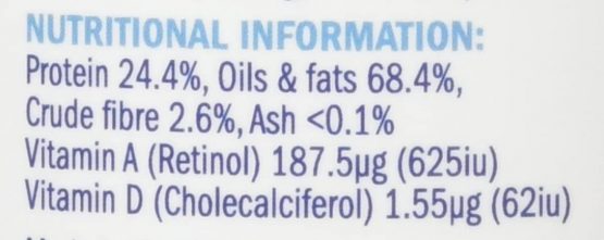 Dorwest Herbs Cod Liver Oil Capsules for Dogs and Cats 500 Capsules - Image 4
