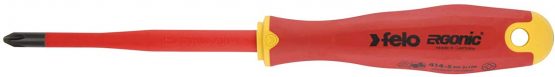 Felo 0715762649 Phillips PH2 E-Slim Insulated Screwdriver with Length 4"
