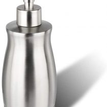 ARKTEK Soap Dispenser, 400ml Liquid Soap Dispenser Stainless Steel Washing Up Liquid Dispenser for Bathroom, Kitchen Sink…