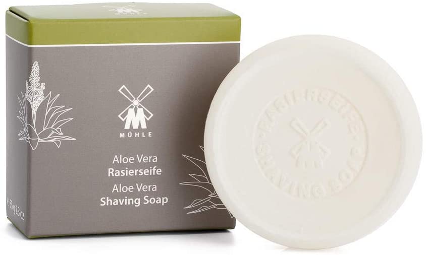 MÜHLE Aloe Vera Shaving Soap 65g, 65 g (Pack of 1)